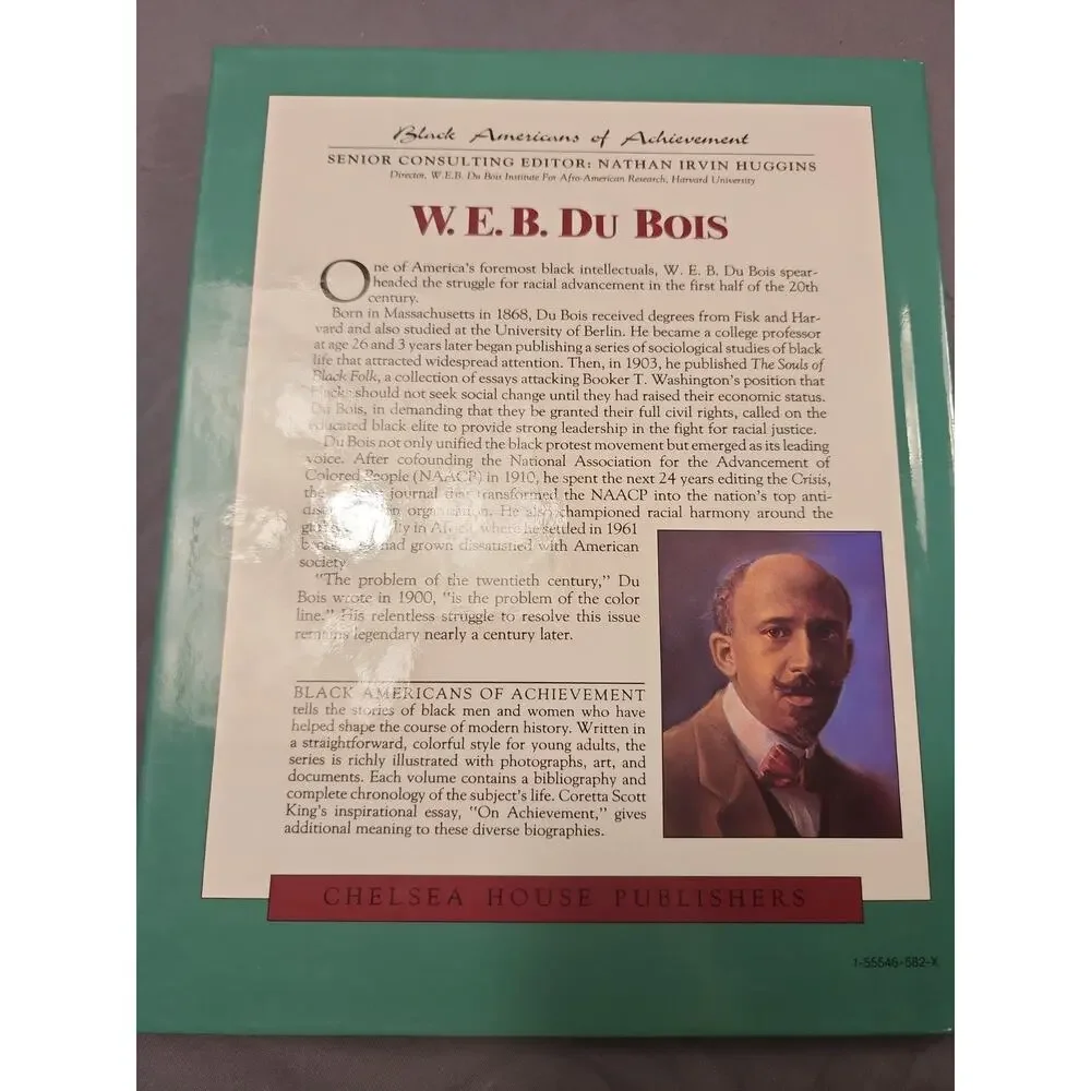 W.E.B. Dubois (Black Americans of Achievement) by Stafford, Mark, Acceptable Boo